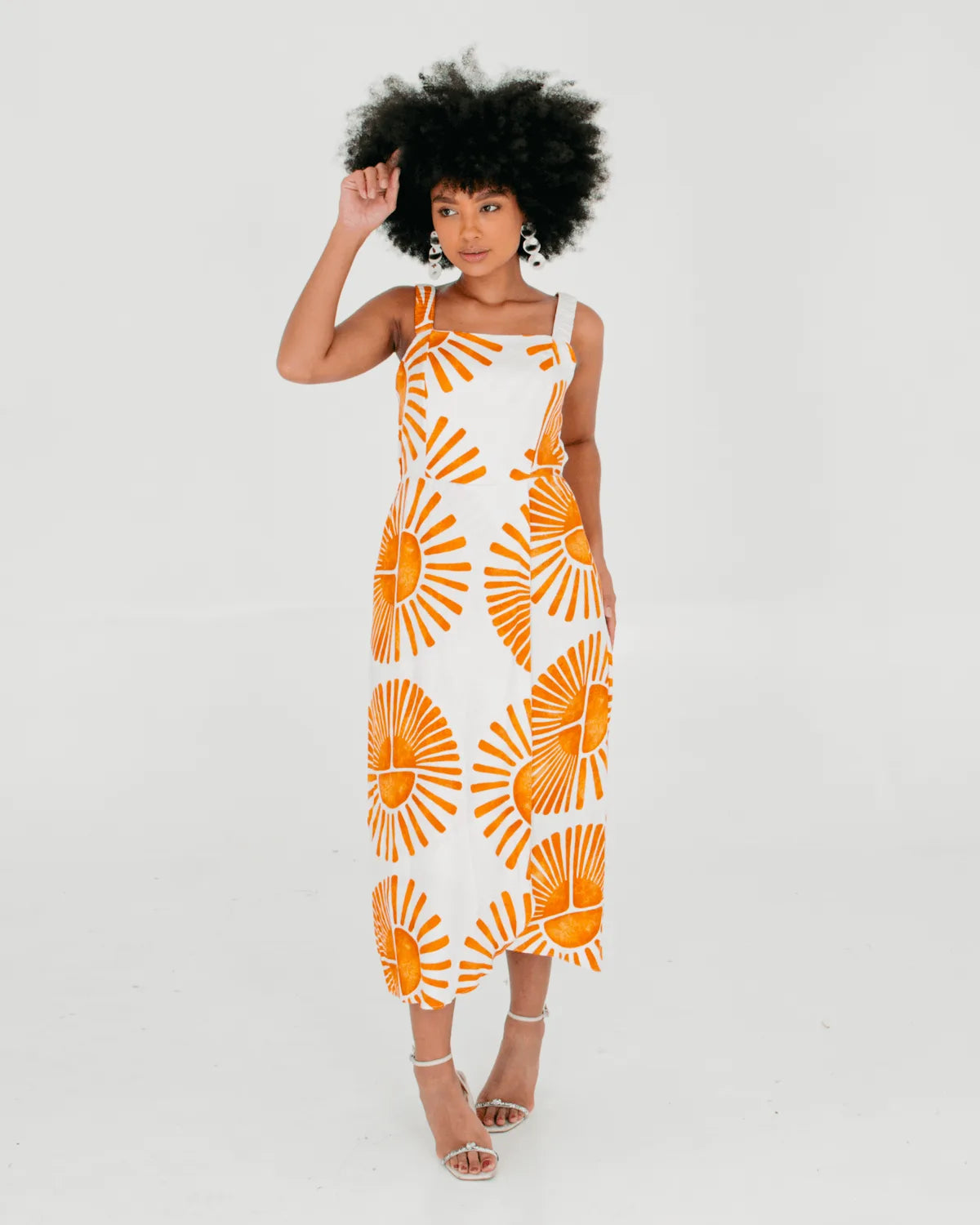 VESTIDO LUNENDER C0162 AMARELO P