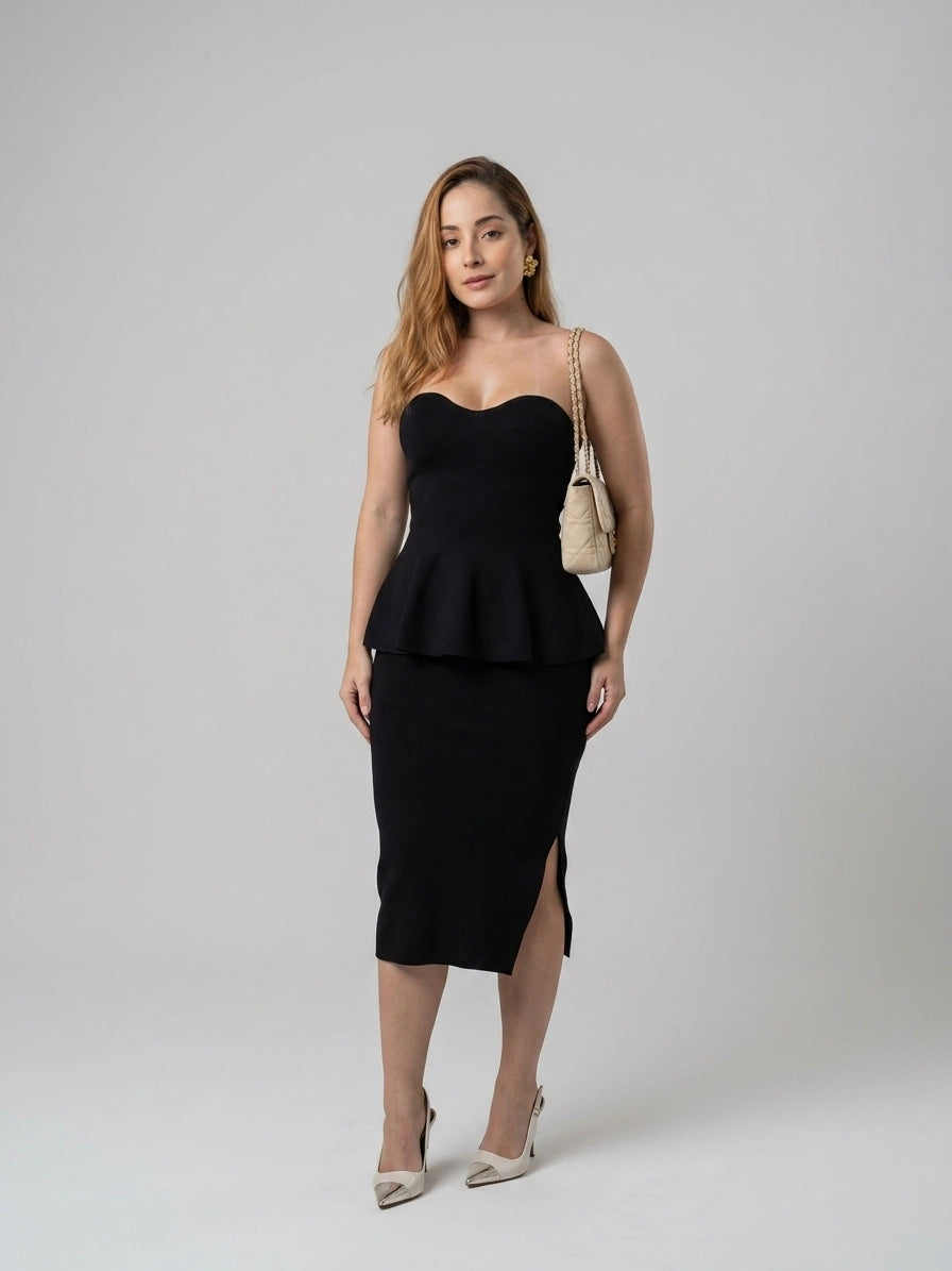 Conjunto Feel Love Saia Midi