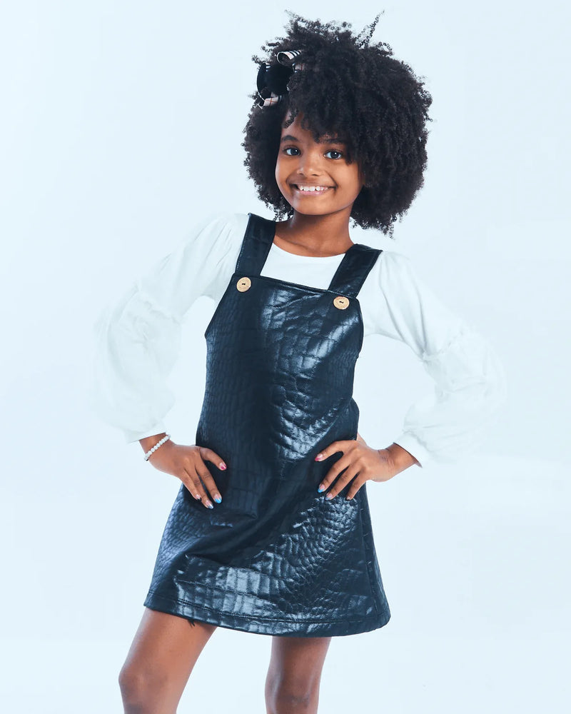 SALOPETE BIKA KIDS 1564 PRETO 12