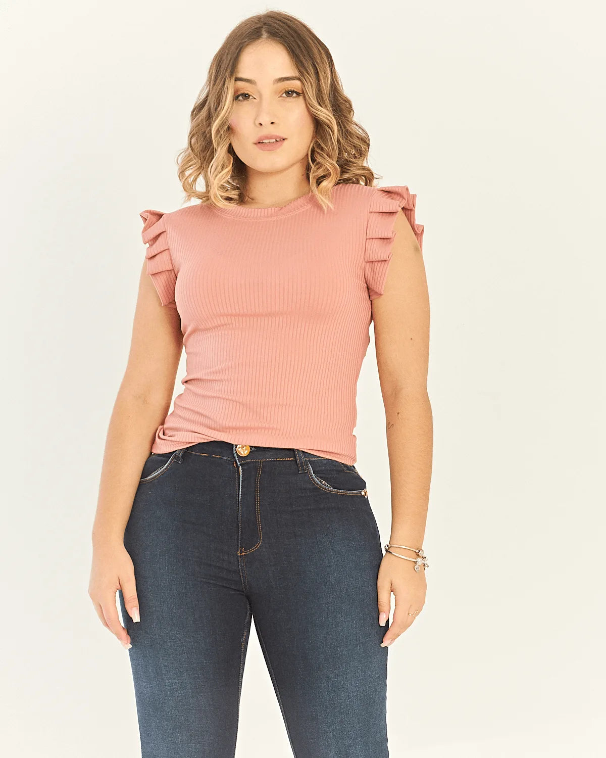 BLUSA SAFIRA PLINSADA