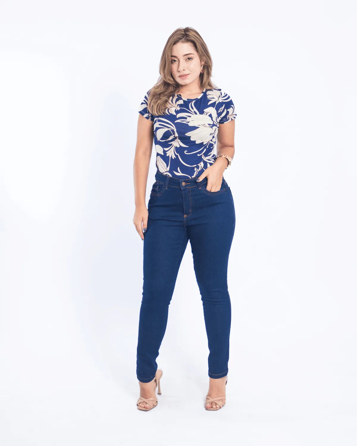 CALCA MUCS 10885 JEANS ESCURO 44