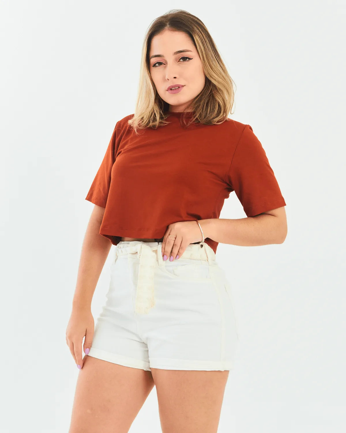 BLUSA LUNENDER 00447 VERDE MOSQUETA P