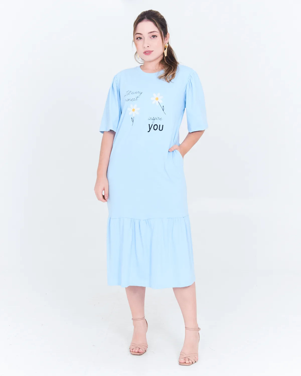VESTIDO JHUK MEIRE AZUL U