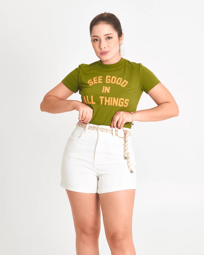 CAMISETA ENFIM 1000109845 VERDE PP