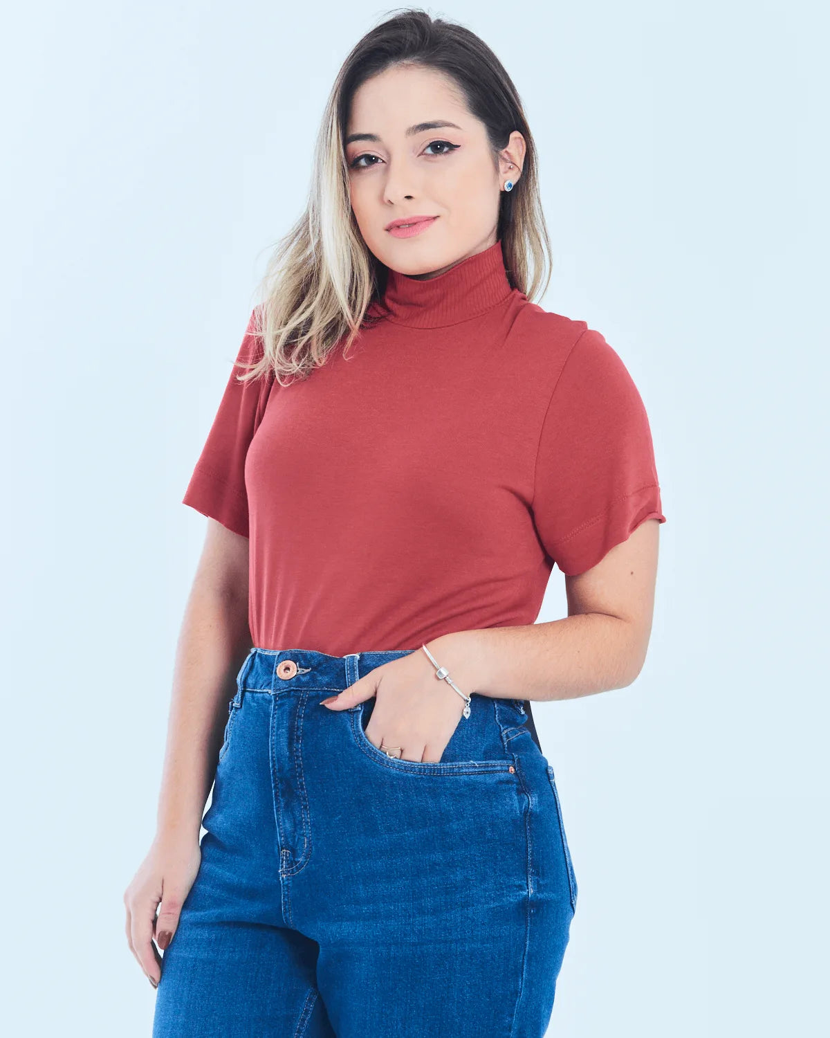 BLUSA ROVITEX E14436 GROSELHA G