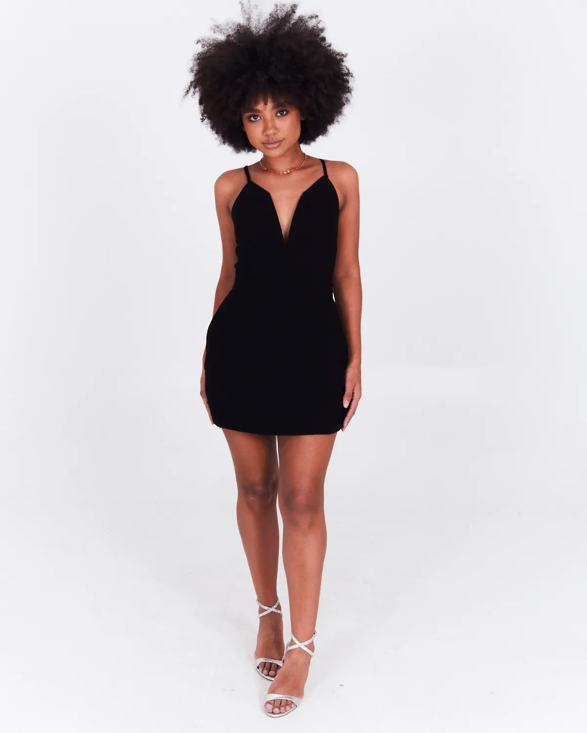 VESTIDO TROPICAL 9655B PRETO P