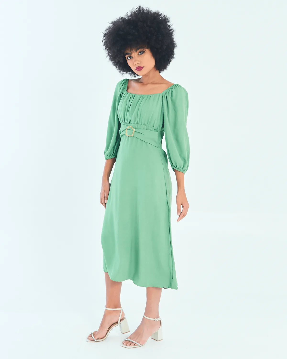VESTIDO LUNENDER 35574 ROSA GG