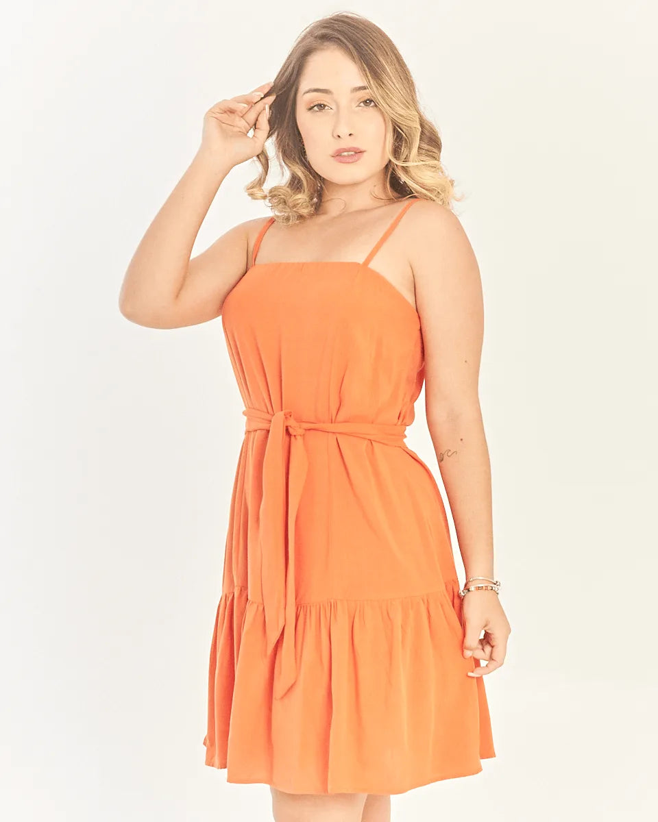 VESTIDO SAFIRA ALCA/LISO