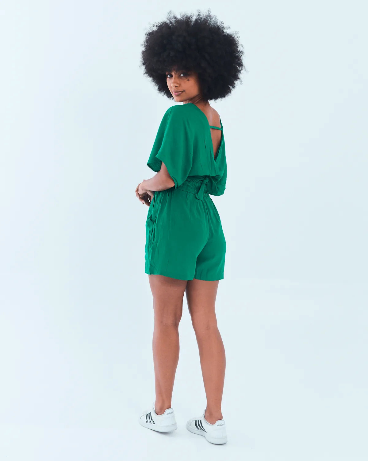CONJUNTO SAFIRA C/CROPPED VERDE OLIVA P