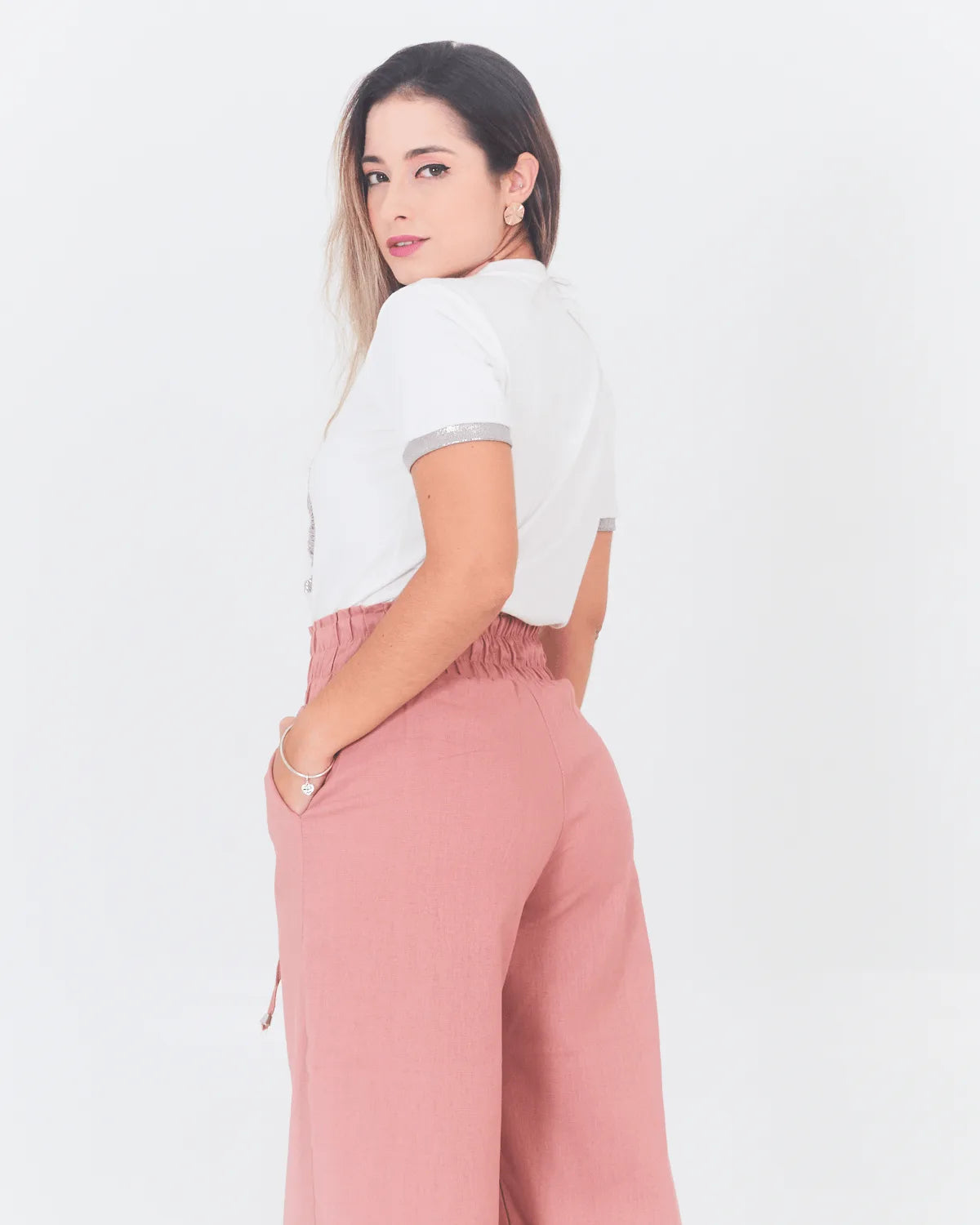 T-SHIRT LOVE IT 43992 BRANCO M