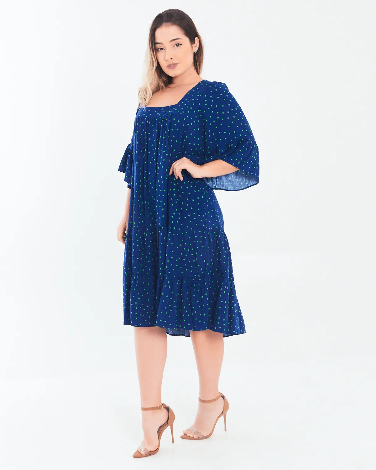 VESTIDO LUIGIA 3 MARIAS CORAL G