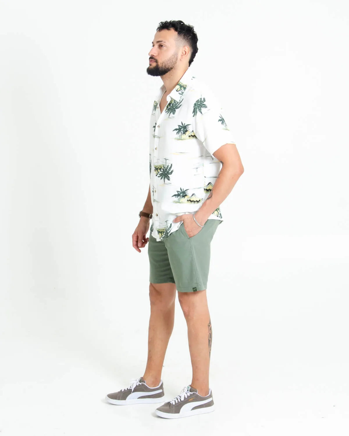 BERMUDA SAKA PRAIA BE82402 VERDE MUSGO 38