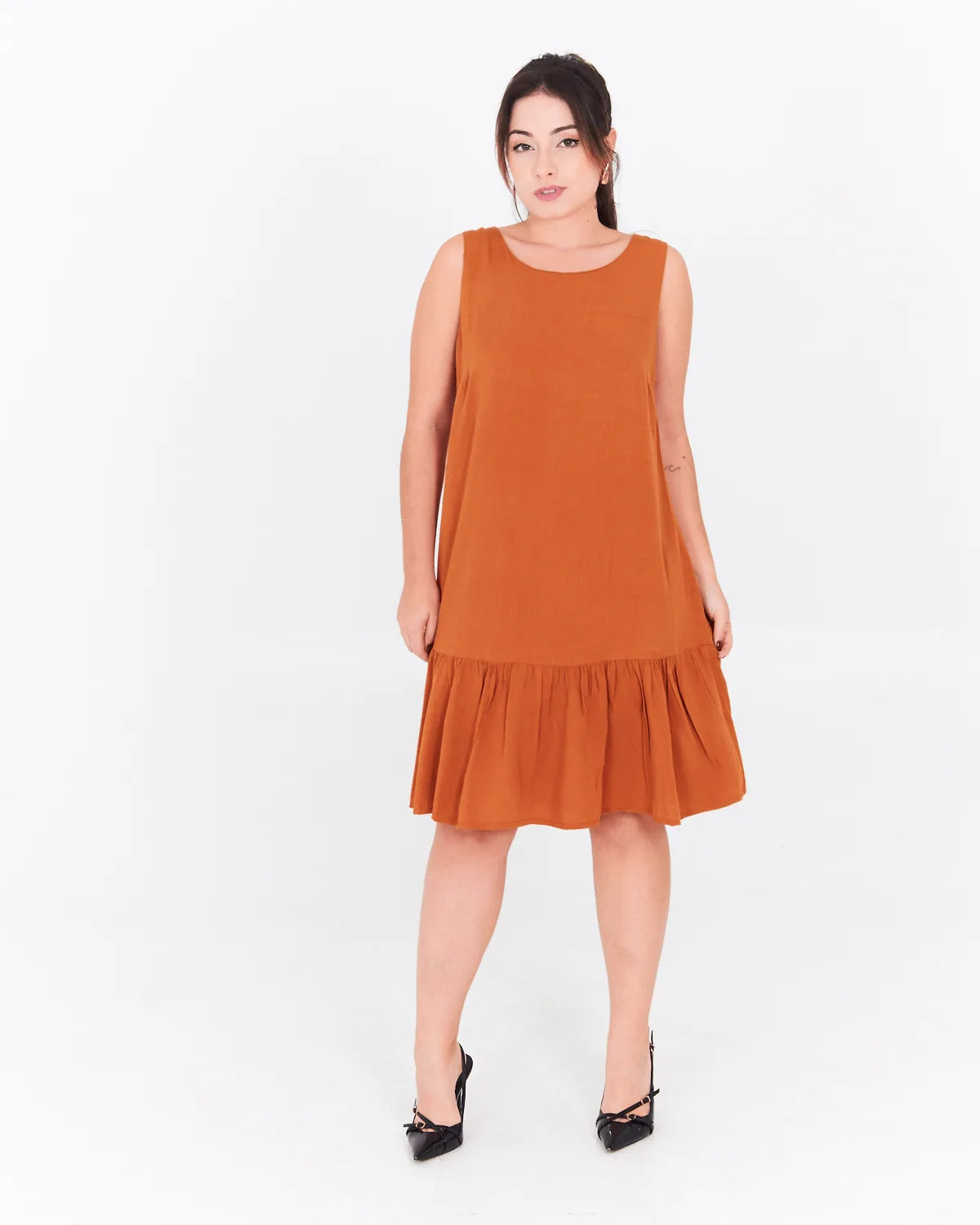 VESTIDO SAFIRA EVA( LACO COSTA) AZUL BIC M