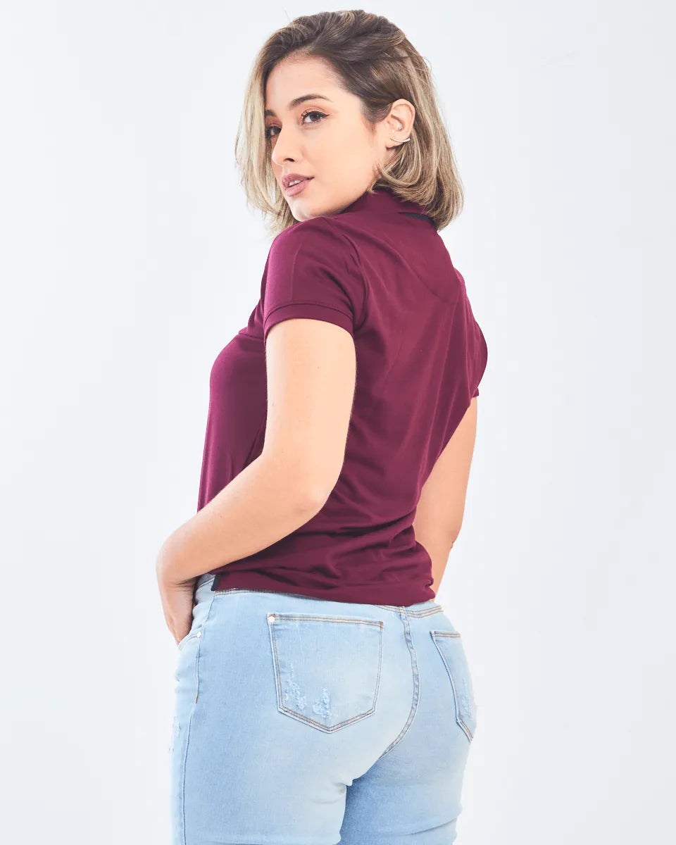 CAMISETA SALLO 10101145 MISTO GOIABA P