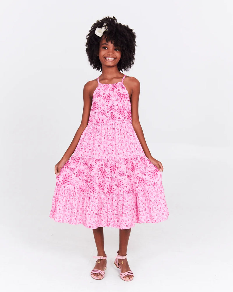 VESTIDO INF LUNENDER 39465 ROSA 04
