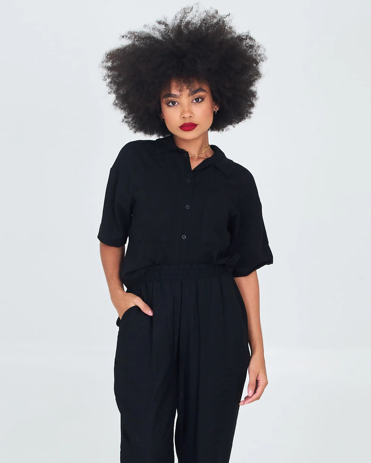 CAMISA ENFIM 1000117271 PRETO G