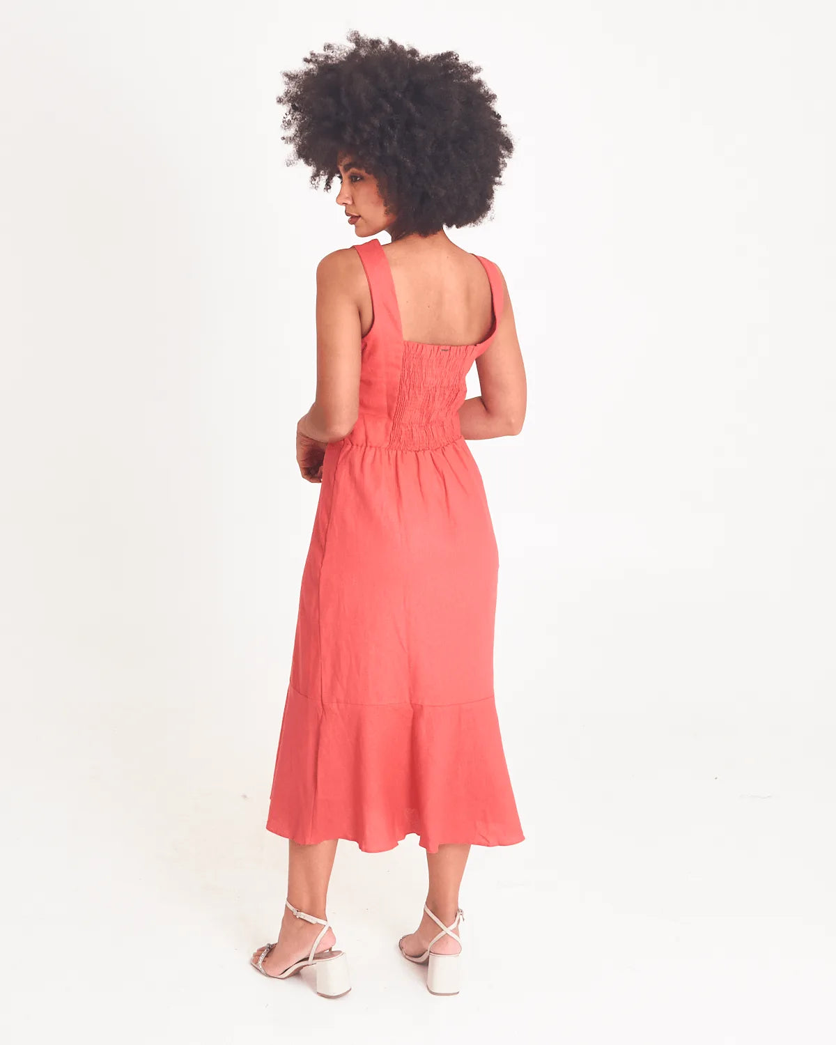 VESTIDO LUNENDER 45476 BRANCO OFF GG
