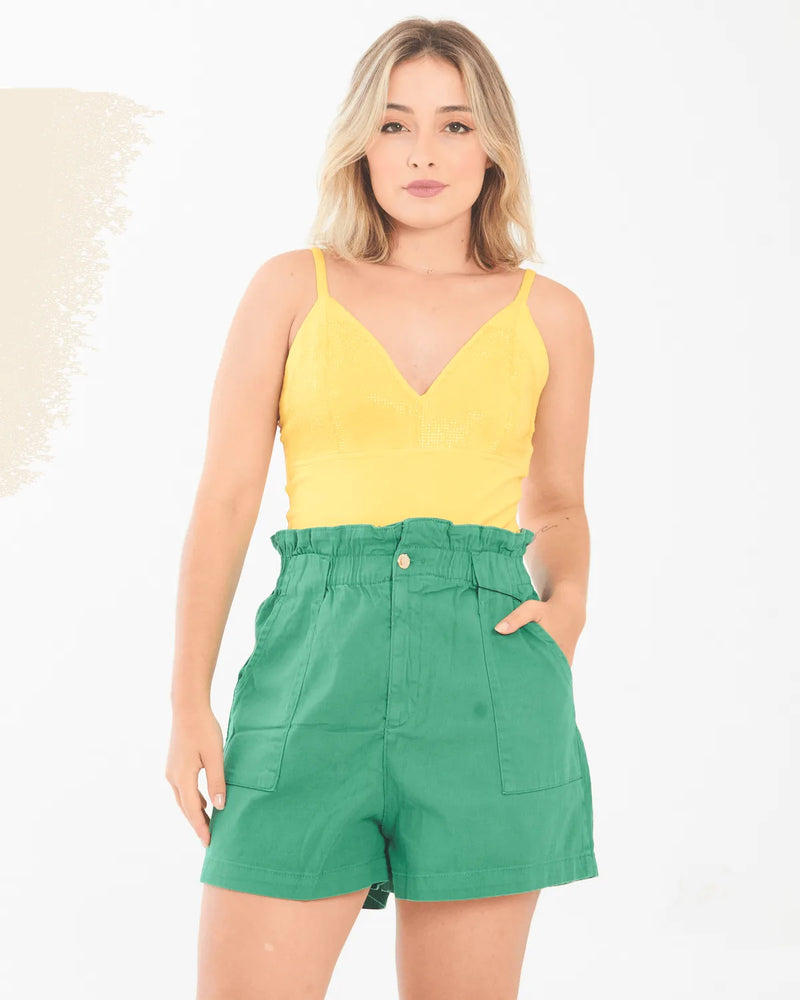 TOP MARIA DONDOCA 53212 VERDE G