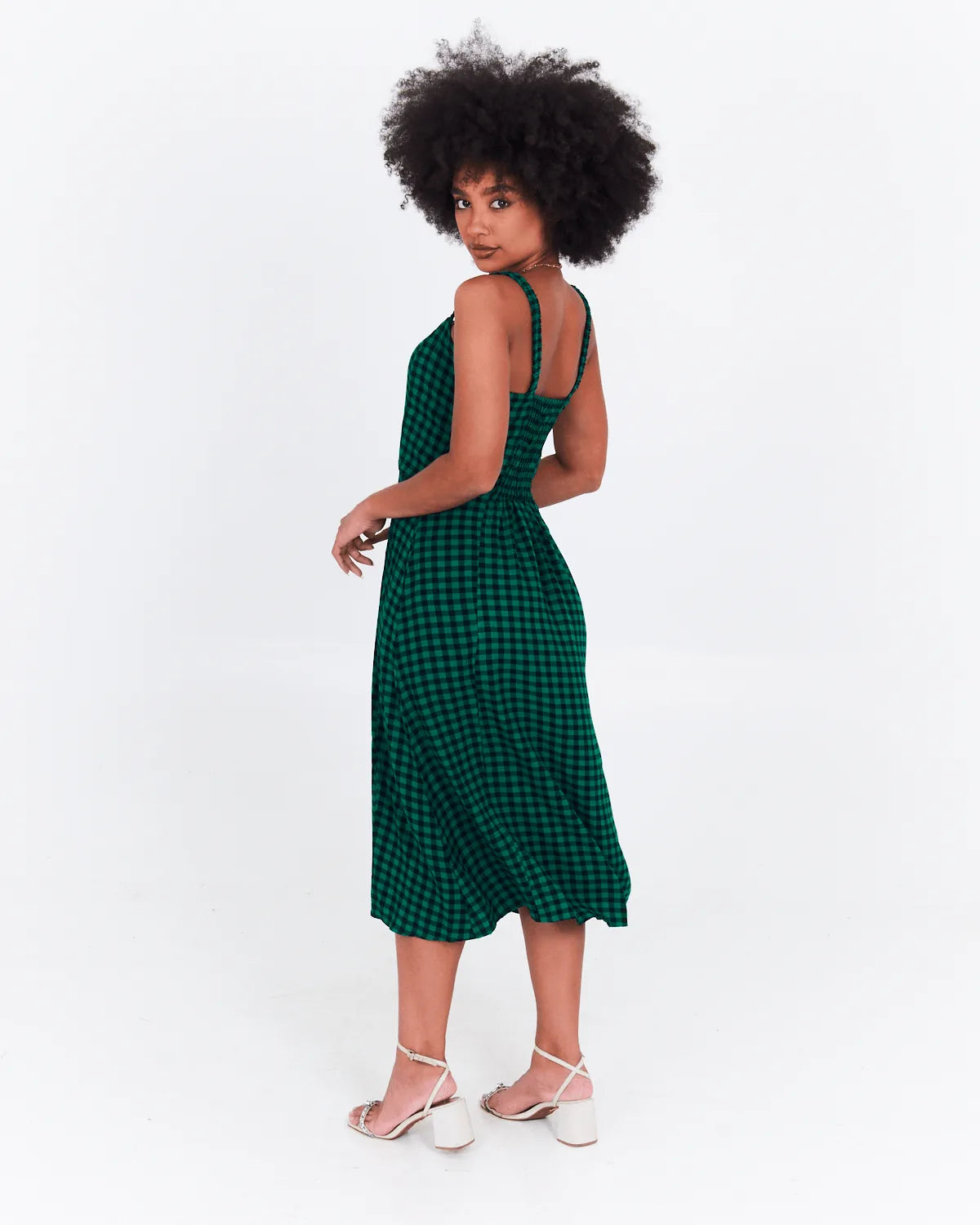 VESTIDO SAFIRA MIDI/ALCA/BOLSO