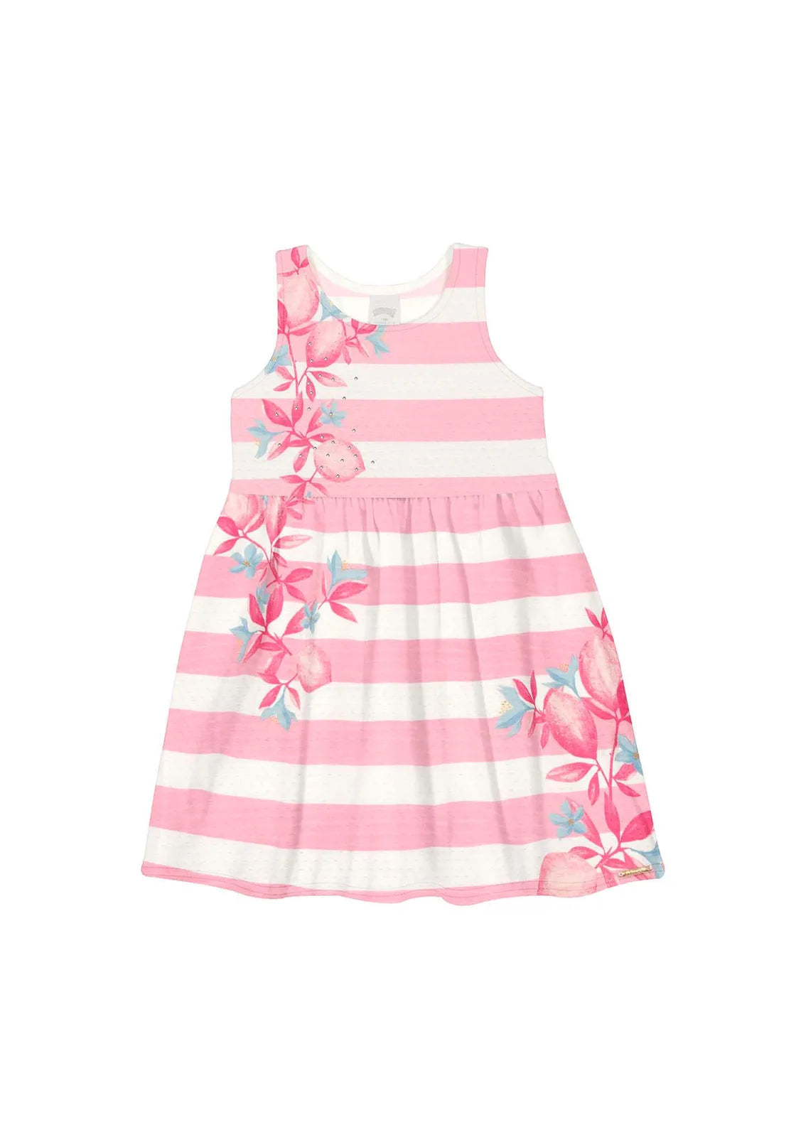 VESTIDO INF LUNENDER 46597 VERDE 02