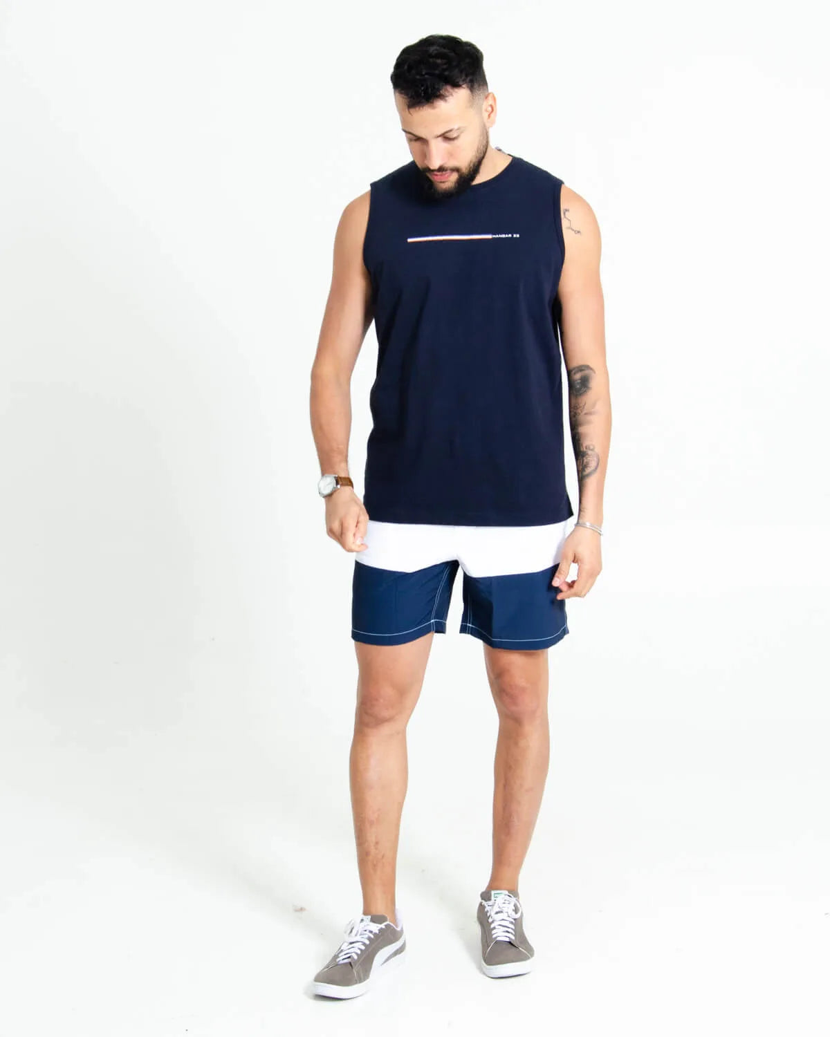SHORT SAKA PRAIA SV32301 MARINHO GG