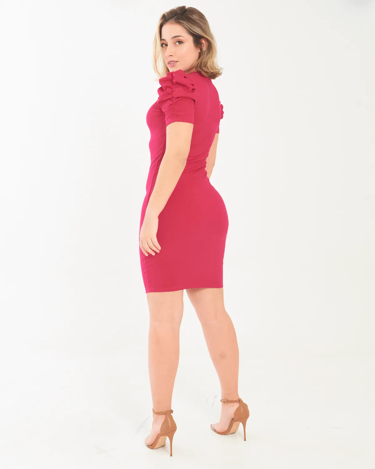 VESTIDO GROOVY 24827/54827 VERMELHO M