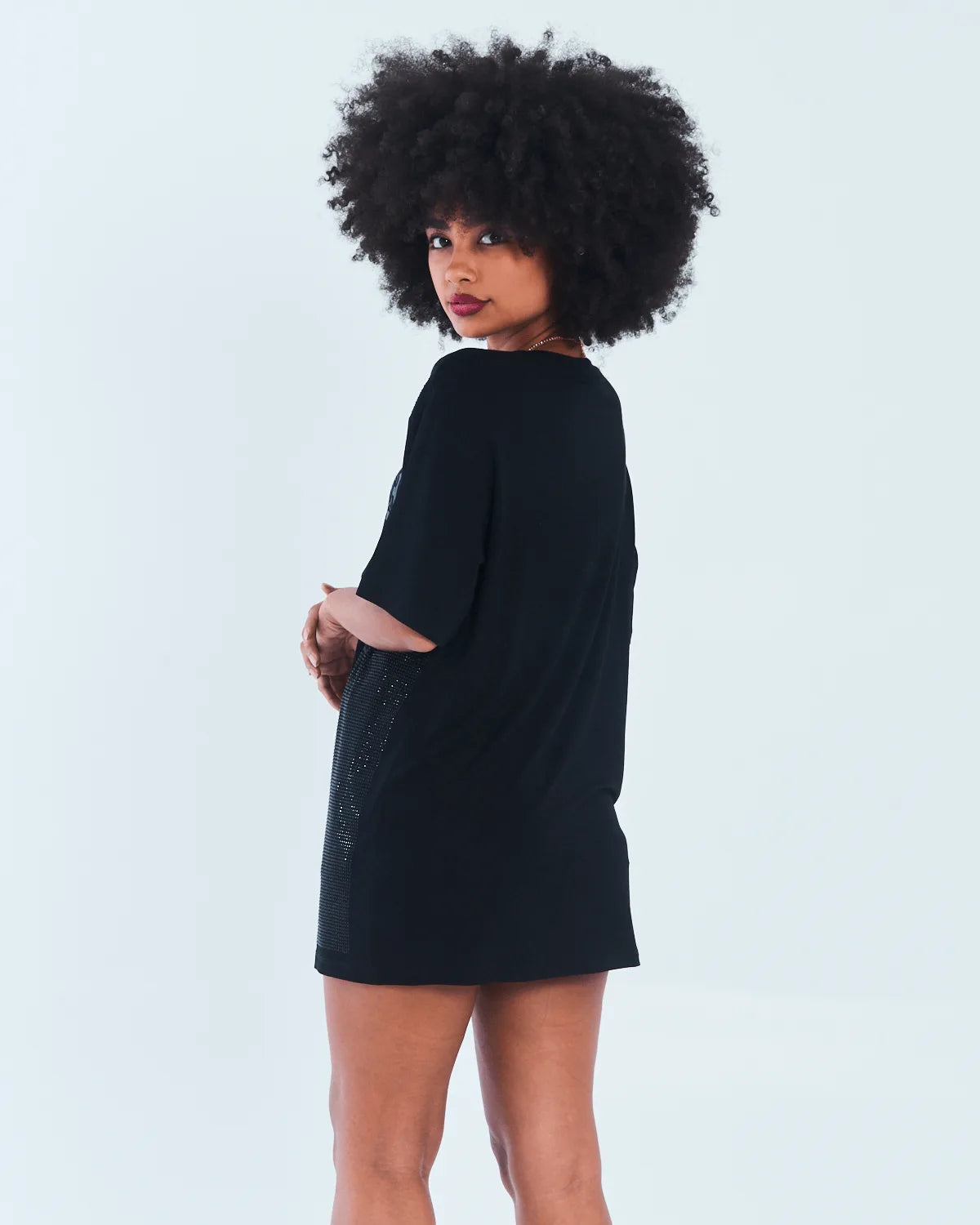 TEE LONG MARIA DONDOCA 54059 PRETO G