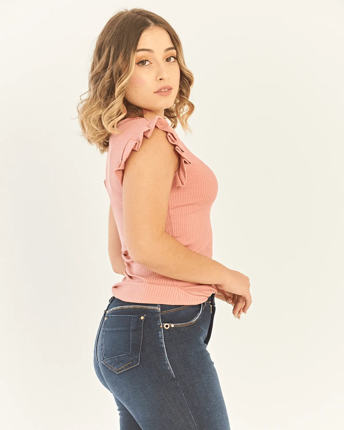 BLUSA SAFIRA PLINSADA