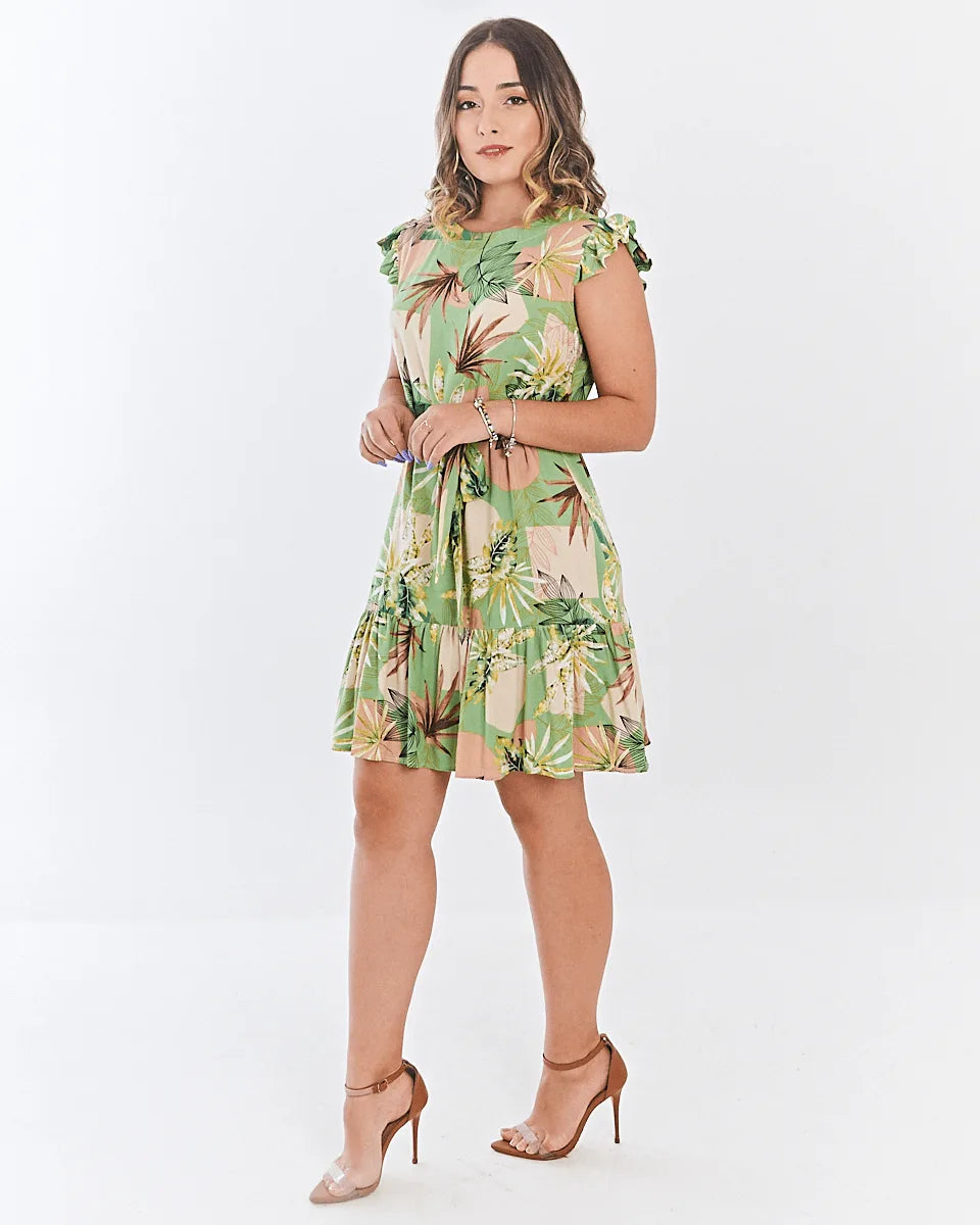 VESTIDO SAFIRA ESTAMP/KELLY