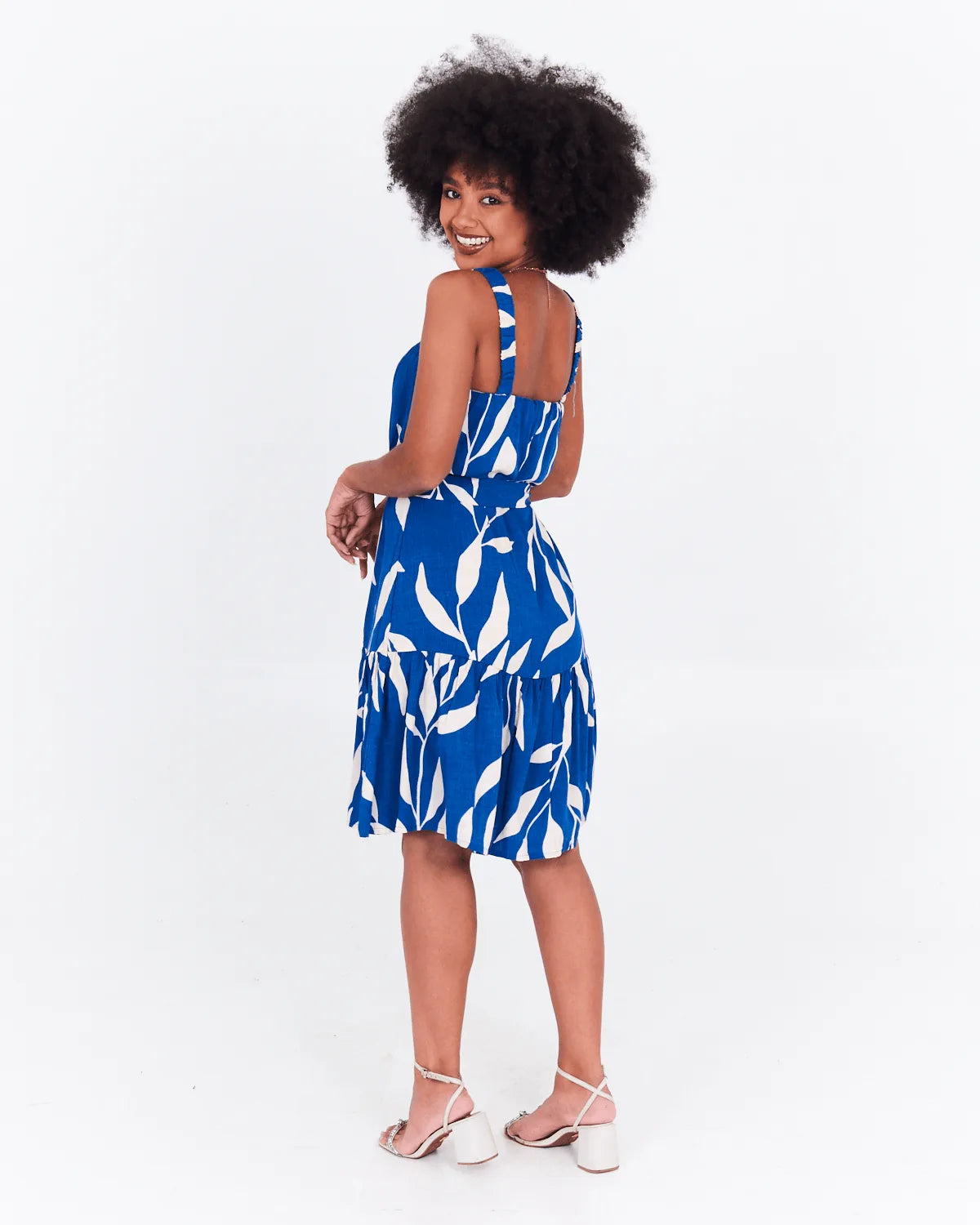 VESTIDO SAFIRA ALCA/ELAST EST VRD CLARO P