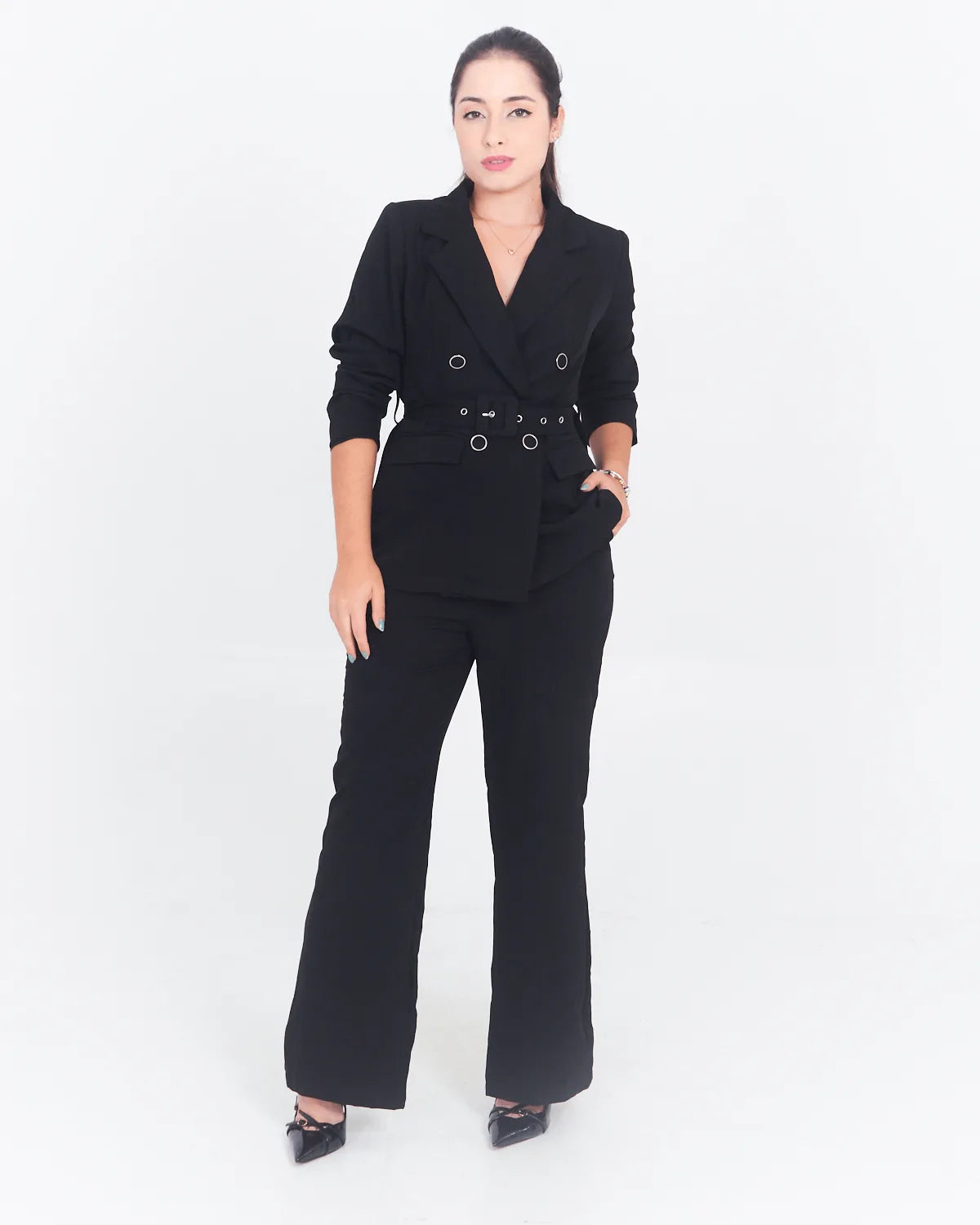 CONJUNTO BELLINA AA8076 PRETO G