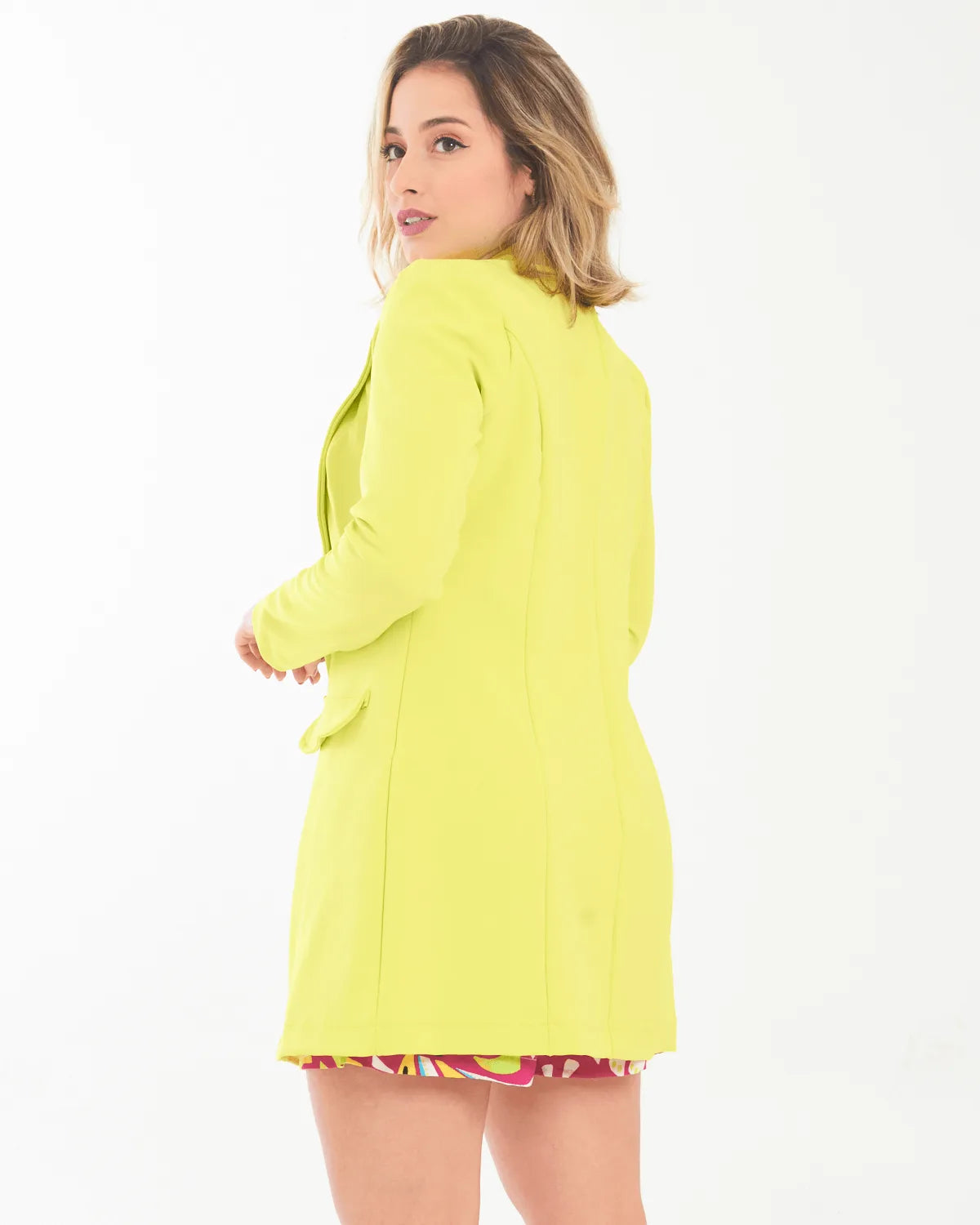 MAXI BLAZER TROPICAL 9081D VERMELHO M