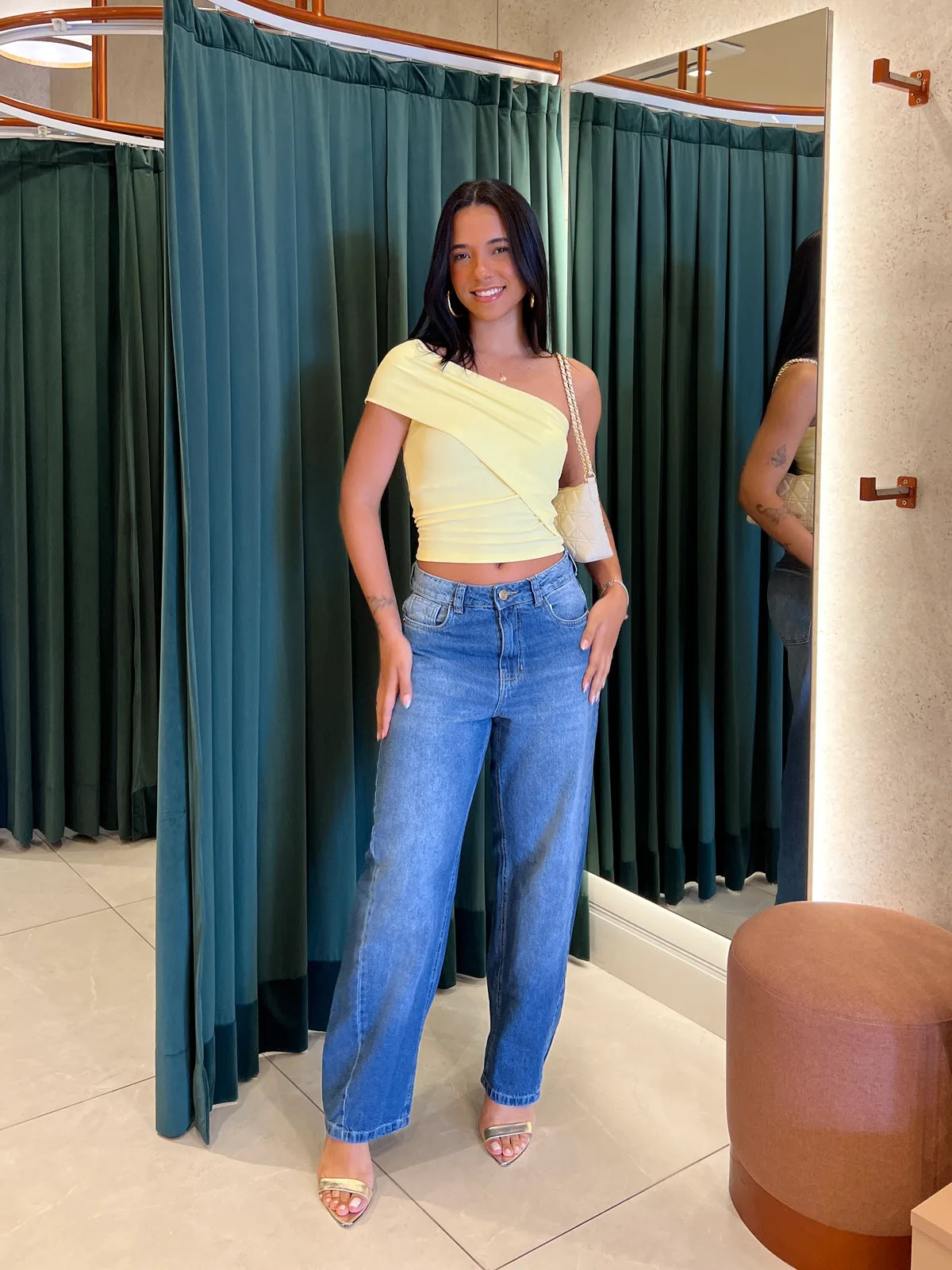 Blusa Groovy Ombro Único