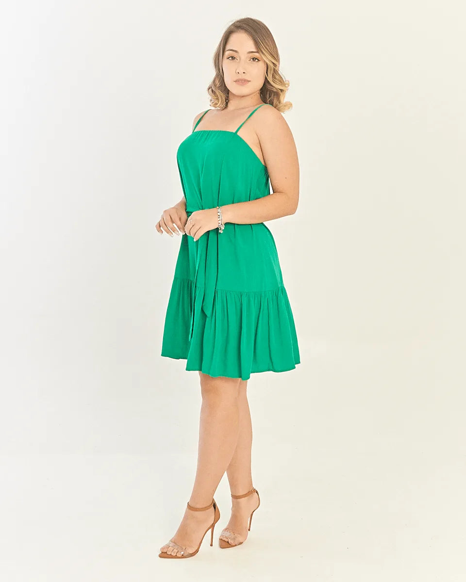 VESTIDO SAFIRA ALCA/LISO