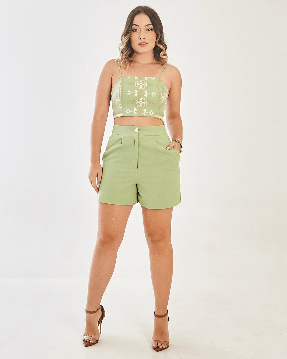 CONJUNTO SAFIRA M/ LONGA