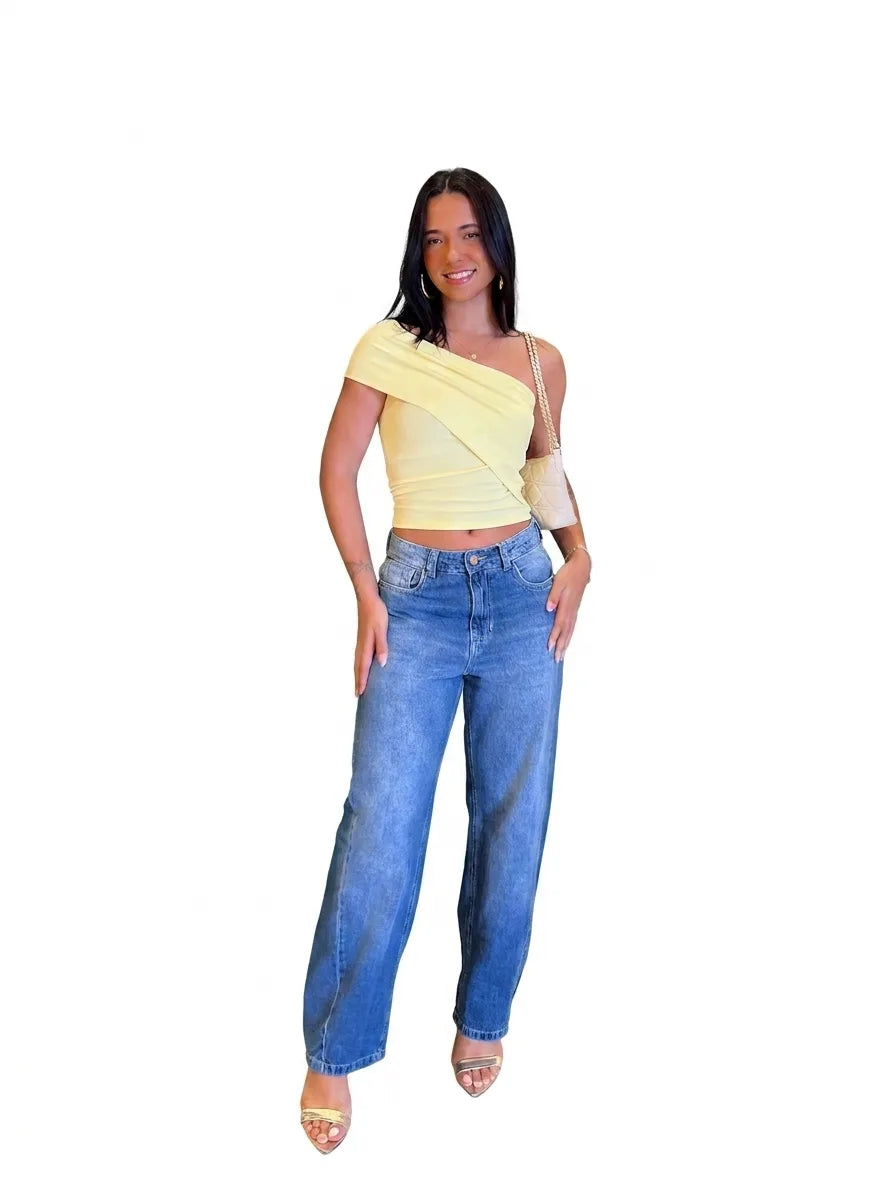 Blusa Groovy Ombro Único