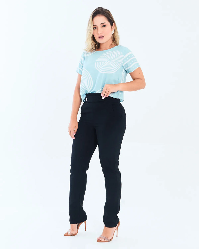 CALCA SECIA 08803 PRETO G