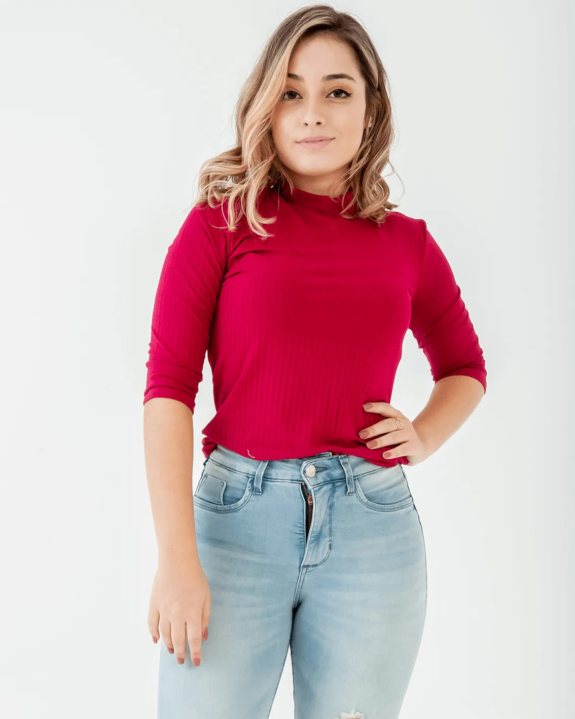 BLUSA LUNENDER 00311 AMARELO P