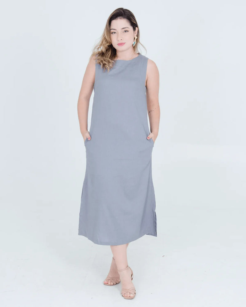 VESTIDO MI&CO 1280 AZUL G