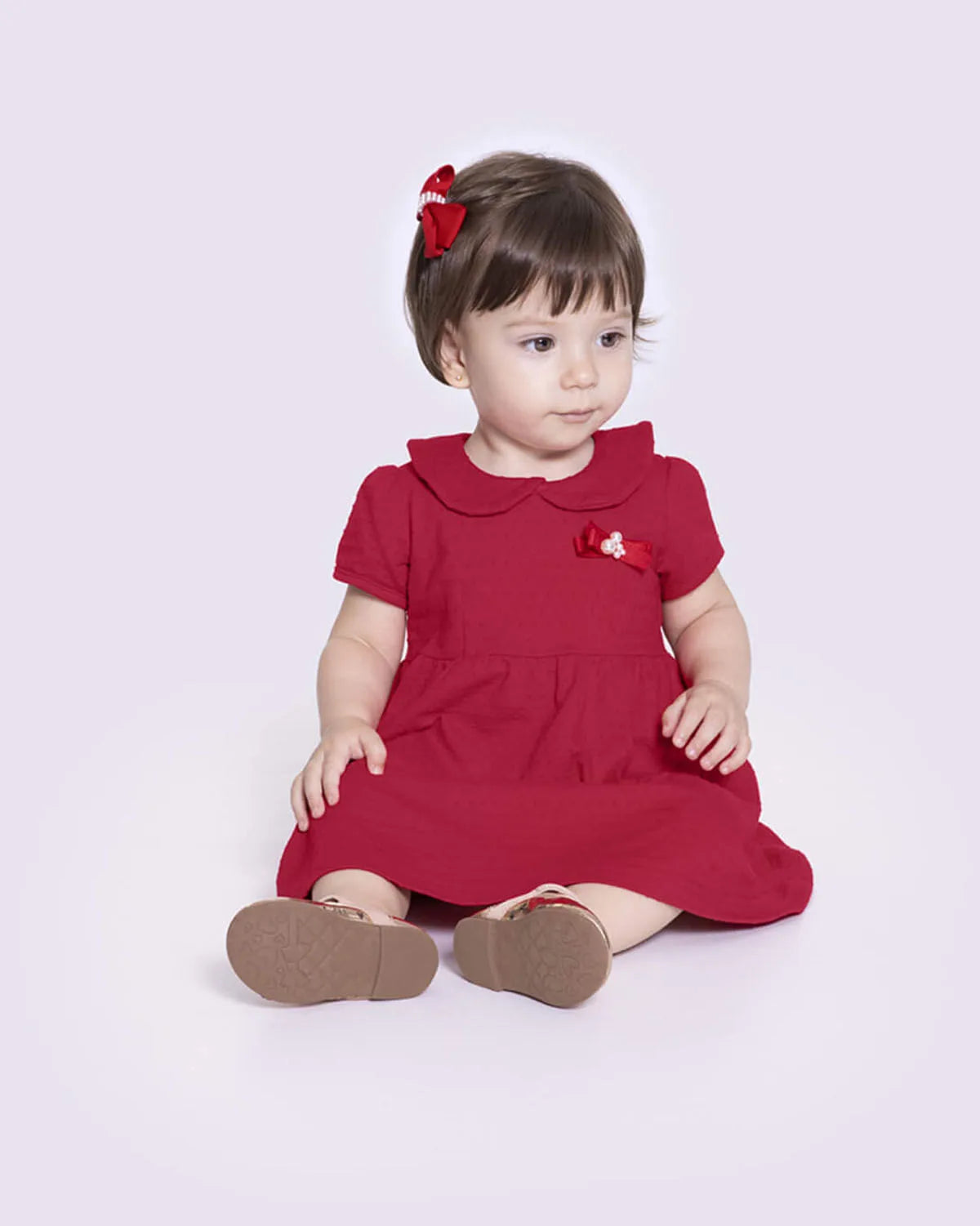 VESTIDO INF LUNENDER 39460 VERMELHO NATY 03