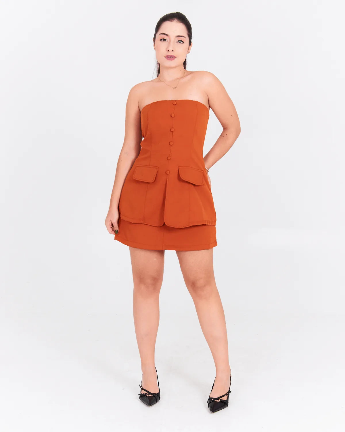 CONJUNTO Q VITRINE SHORT/T.C.C