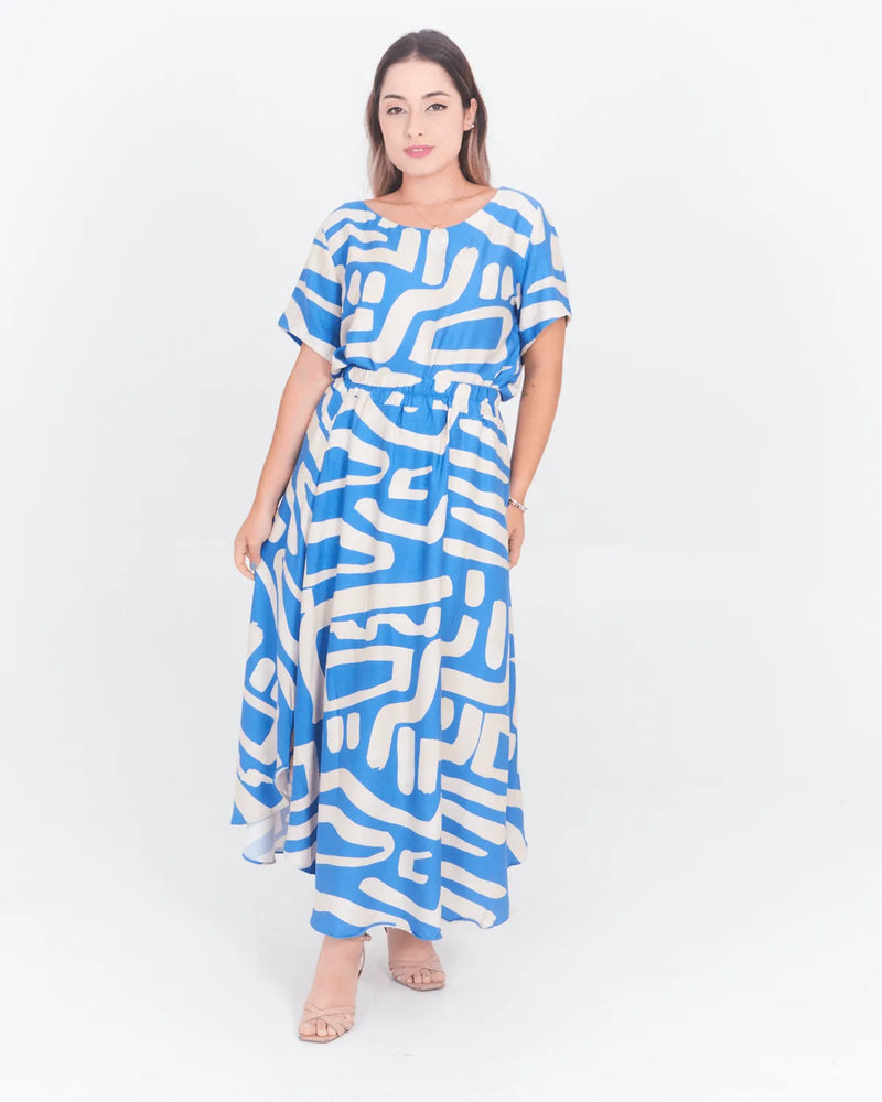 CONJUNTO LUIGIA 003 SAIA/BLUSA PRETO M