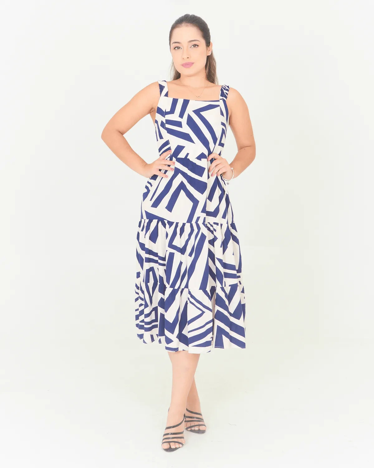 VESTIDO SAFIRA MIDI