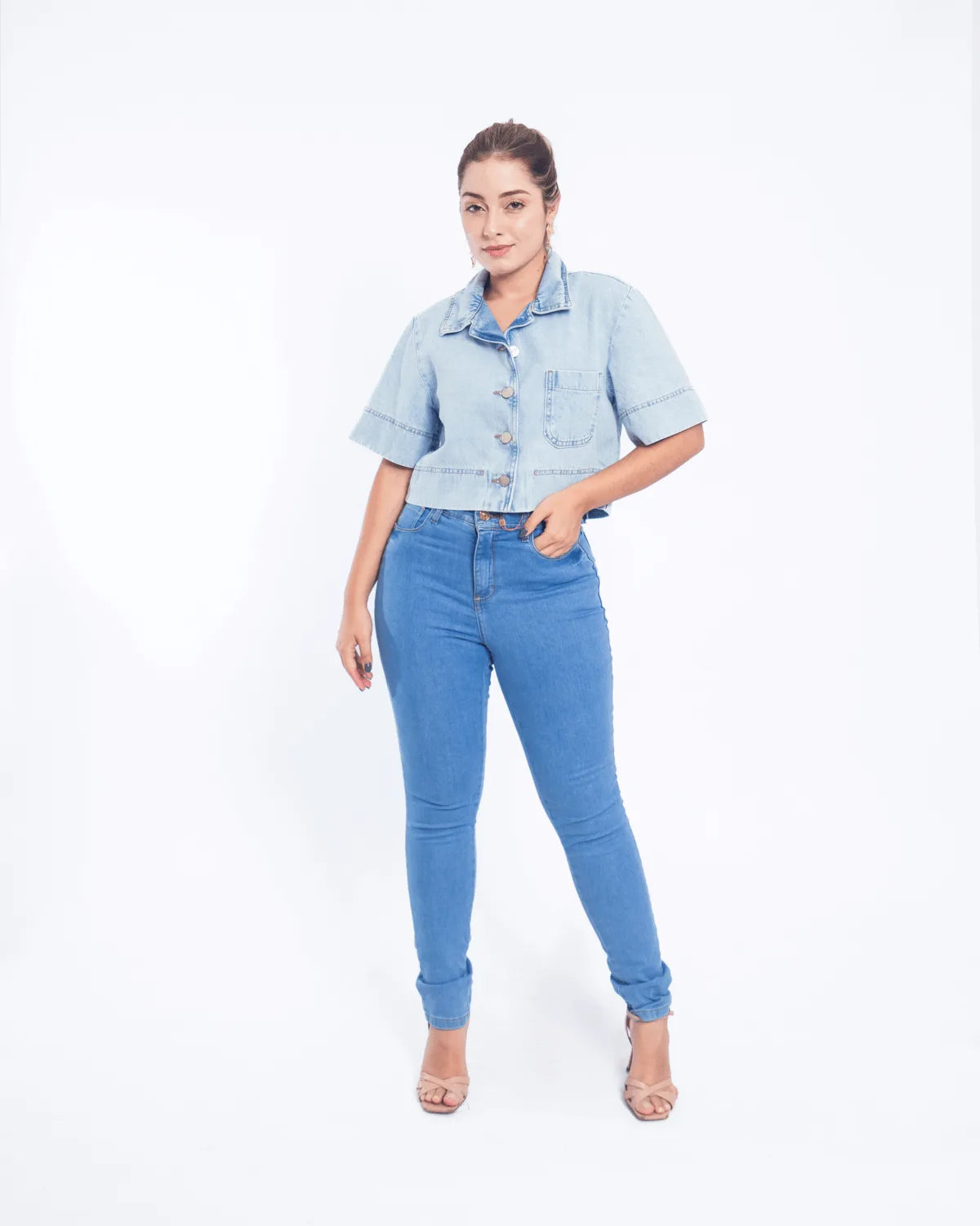 CALCA MUCS 10855 JEANS CLARO 36