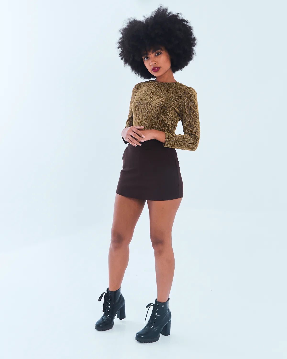 SHORT/ SAIA GROOVY 05267 PRETO G