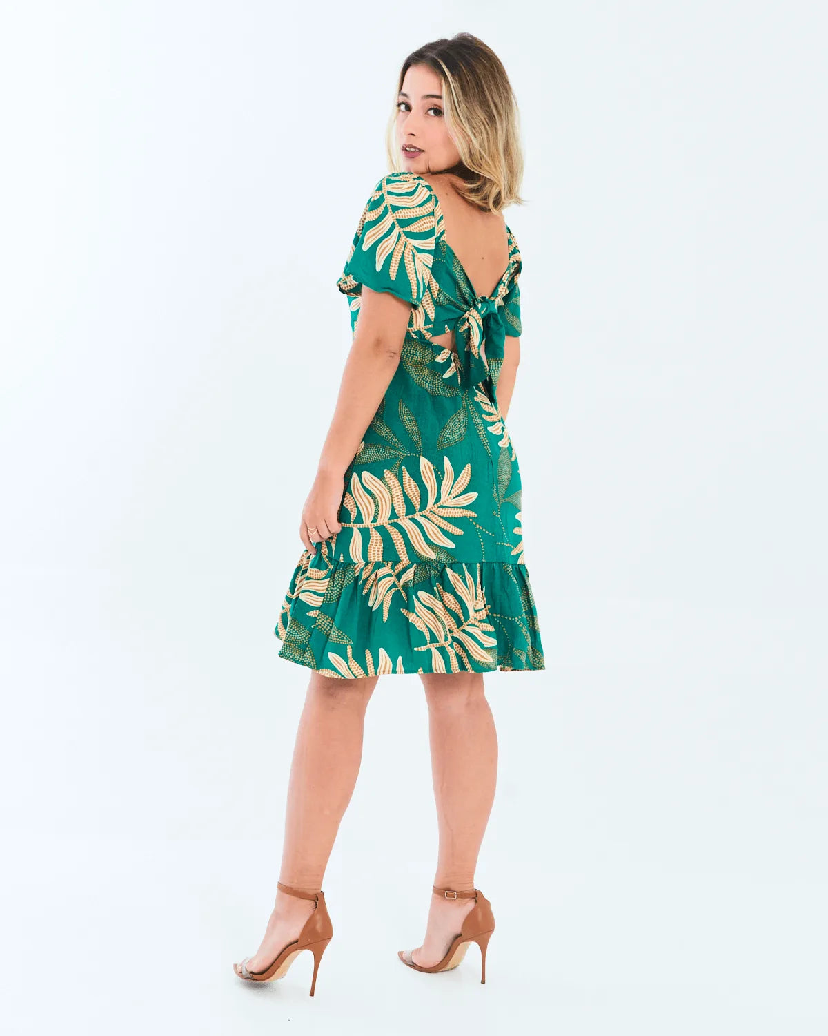 VESTIDO SAFIRA LACO COSTA CAPUCCINO M