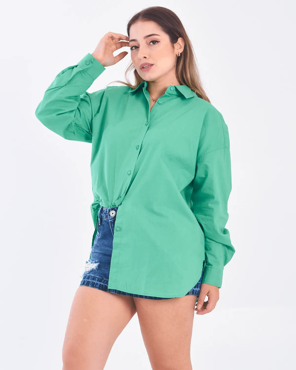 CAMISA ENFIM 1000107733 VERDE M