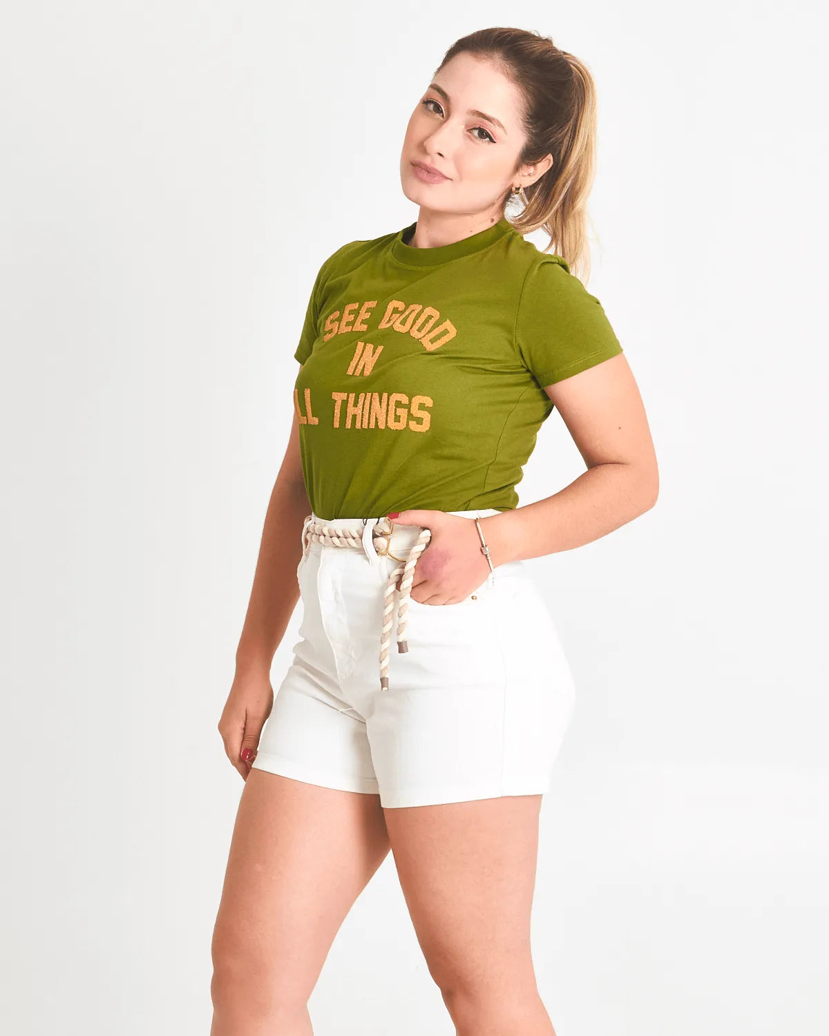 CAMISETA ENFIM 1000109845 VERDE PP
