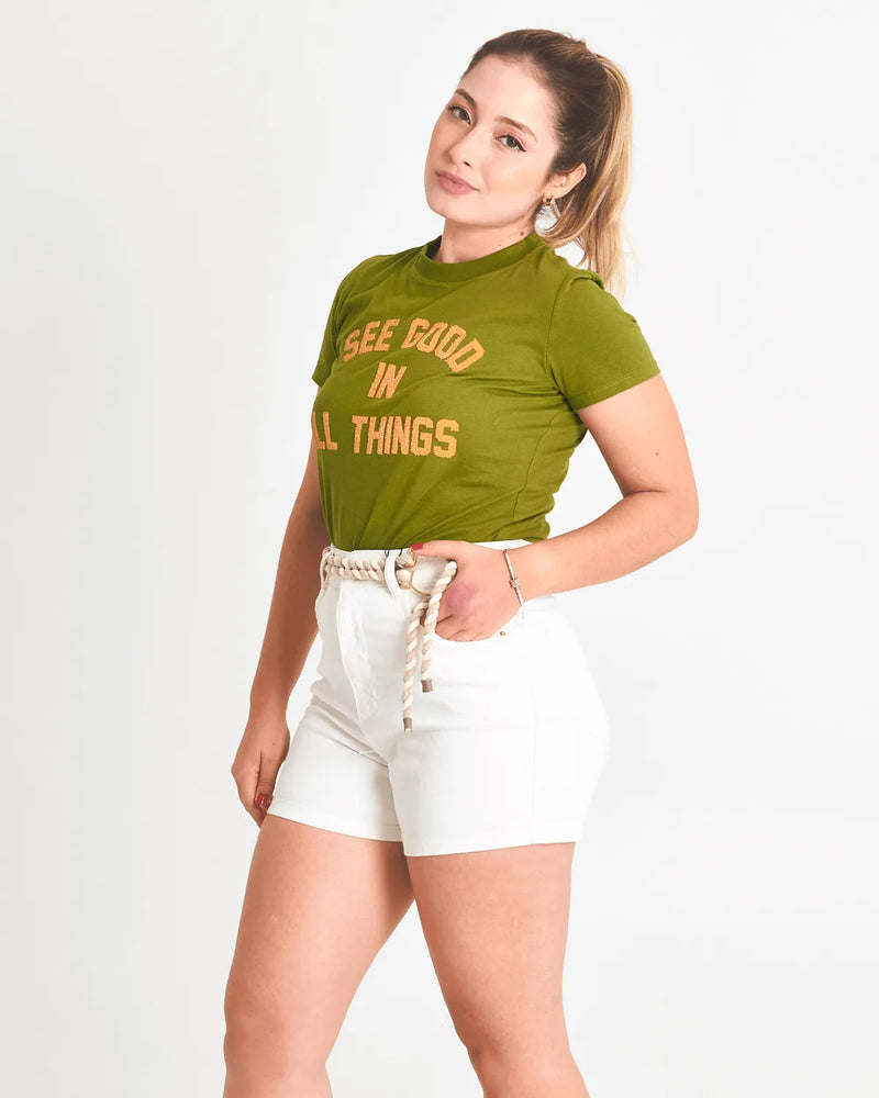 CAMISETA ENFIM 1000109845 VERDE PP
