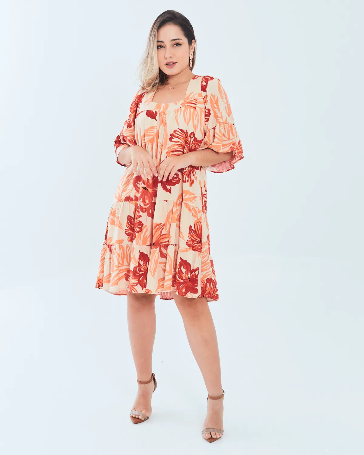 VESTIDO LUIGIA 3 MARIAS CORAL G